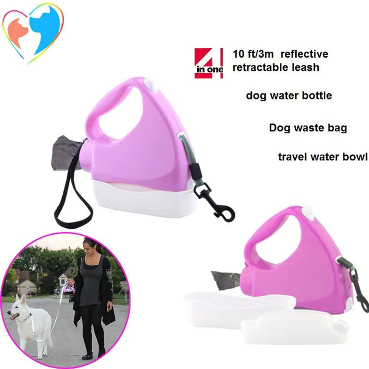 Multi-Purpose Retractable Pet Leash