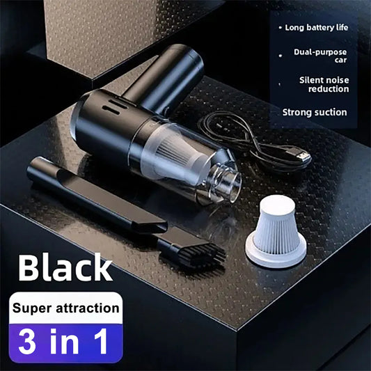 Hot Sale Car & Home Powerful Vacuum Cleaner Mini Rechargeable Super Suction Wireless Portable Handheld Small Car Vacuum Cleaner