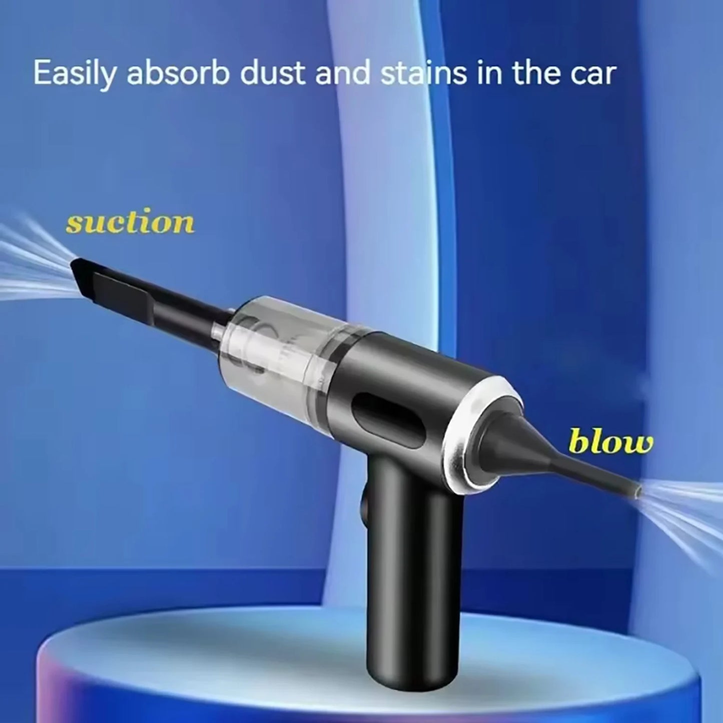Hot Sale Car & Home Powerful Vacuum Cleaner Mini Rechargeable Super Suction Wireless Portable Handheld Small Car Vacuum Cleaner