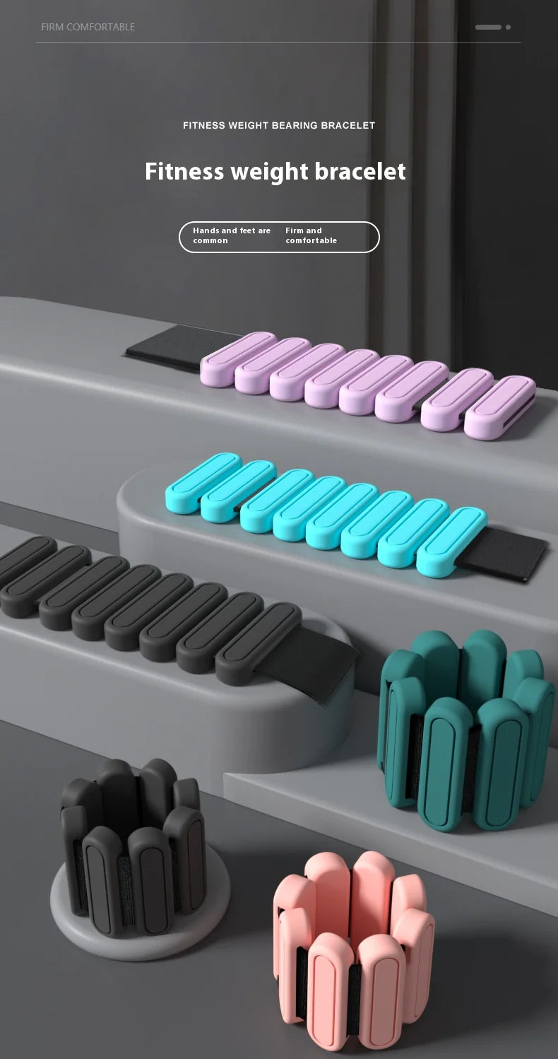 Sleek Fitness Bracelet Weights