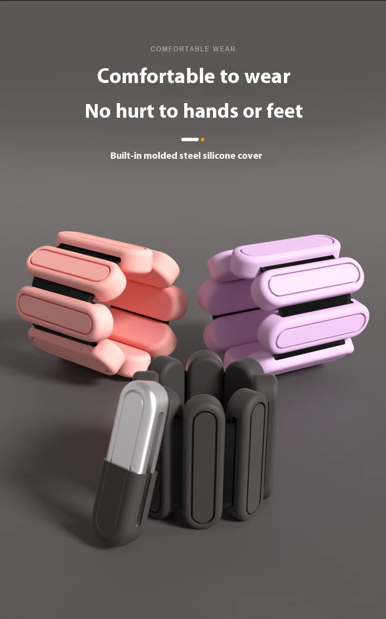 Sleek Fitness Bracelet Weights
