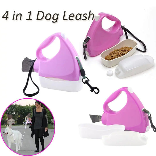 Multi-Purpose Retractable Pet Leash