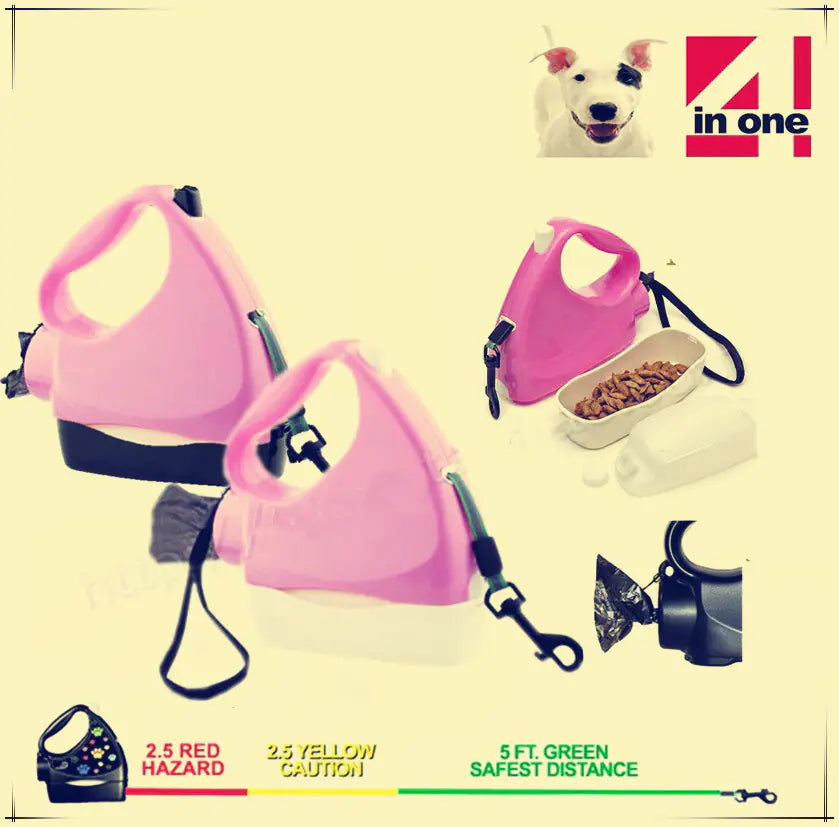 Multi-Purpose Retractable Pet Leash